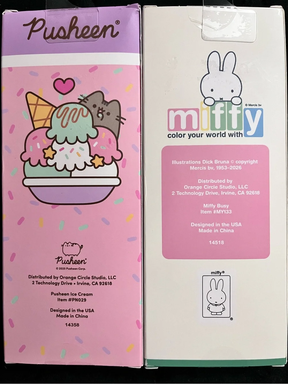 PUSHEEN X MIFFY Gel Pens Set (10 Total)